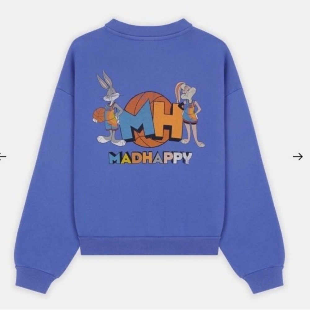 Madhappy Vibrant Blue Cartoon Sweatshirt